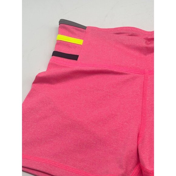 Energie Womens Sunny Print Athletic Compression Shorts, Candy Pink, Sz. S - Picture 3 of 6